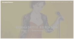 Desktop Screenshot of bernadetterobinson.com
